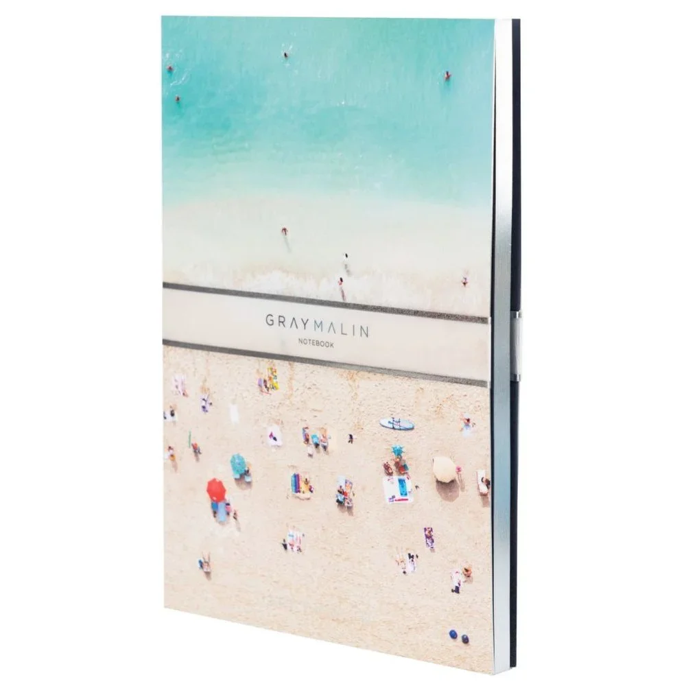 NEW Gray Malin The Hawaii A5‎ Notebook Journal Water Beach Waikiki 136 pgs Lined